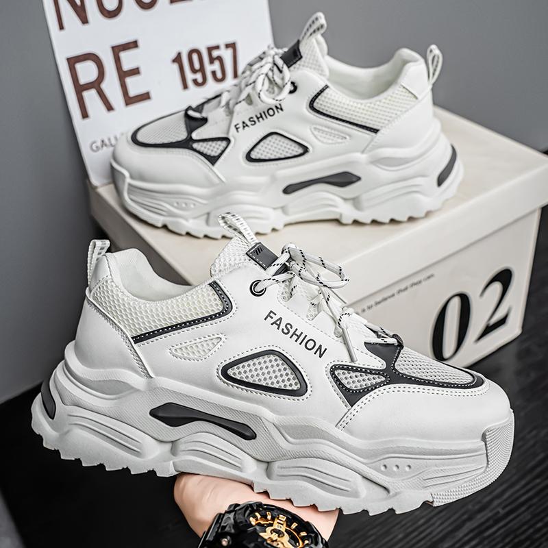 Nová pánská módní ležérní obuv chlapecká studentská trendy měkká podrážka pohodlné tenisky pánské klasické prodyšné sportovní boty