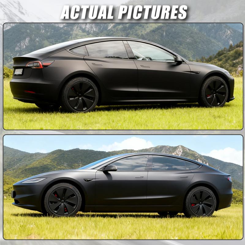 18 Inch 4PCS HubCap Car for Tesla Model 3 Highland 2025 Performance Wheel Parts Full Rim Cover Wheel Cap Accessories Wheel Cover