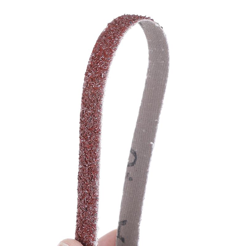 10Pcs Sanding Belt Belts For Sander Power Tool 40,60,80,100,120,180,320 Grit