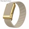 Nylon Fitness Band for Whoop 5.0 Strap for Whoop 5.0MG Woven Elastic Sports Strap with Gold/Silver/Rose Gold Metal Frame