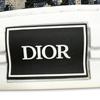 Great DIOR High cut sneakers Navy canvas mens 42.5 3SH126ZSA Used