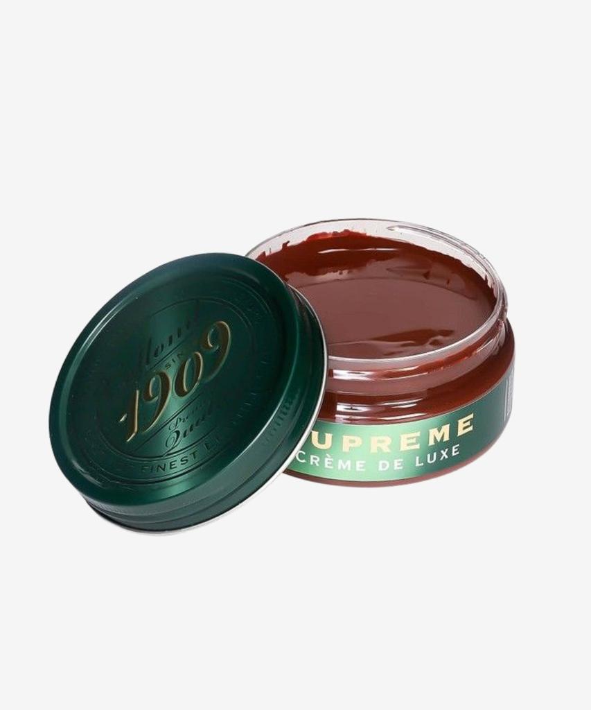 Cremă de pantofi Collonil 1909 Supreme Deluxe 100ml Lustru piele Restaurare zgârieturi Lustru pantofi