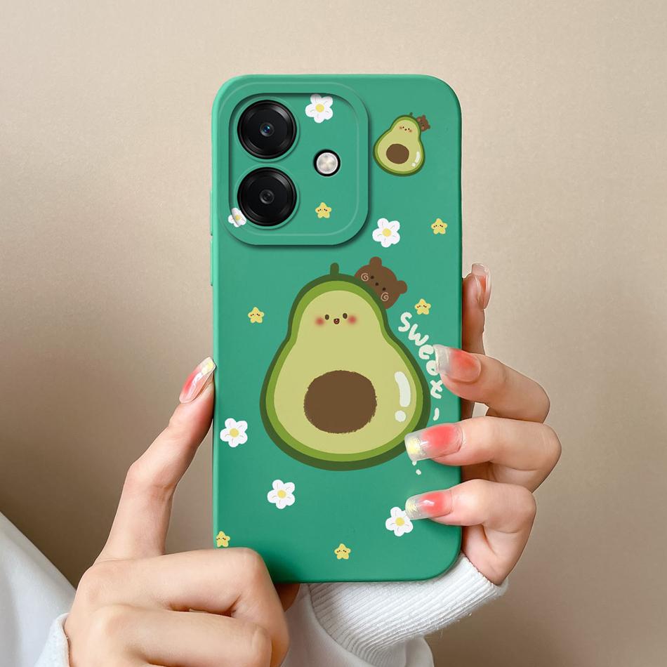 Cute Cases For Oppo A40 A40m A60 Back Cover High Quality Liquid Silicone Full Protection Soft Funda For OppoA40 OppoA60 Housing