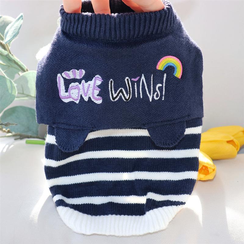 Sweaters, Puppy Clothes, Spring and Autumn Clothing, Teddy Bichon, Pomeranian Cats, Schnauzers, Small Dogs, Autumn and Winter
