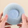 Premium Purpose Bath Sponge Mesh Pouf Gentle Exfoliating Brush And Wall Mount Storage Exfoliating Shower Ball