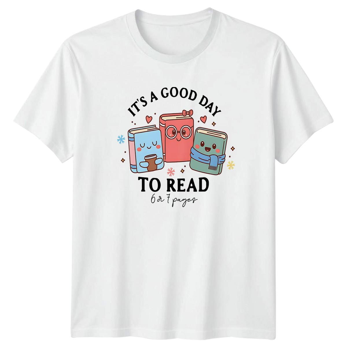Its A Good Day To Read T-Shirt Introvert Bookworm Reading XXXL