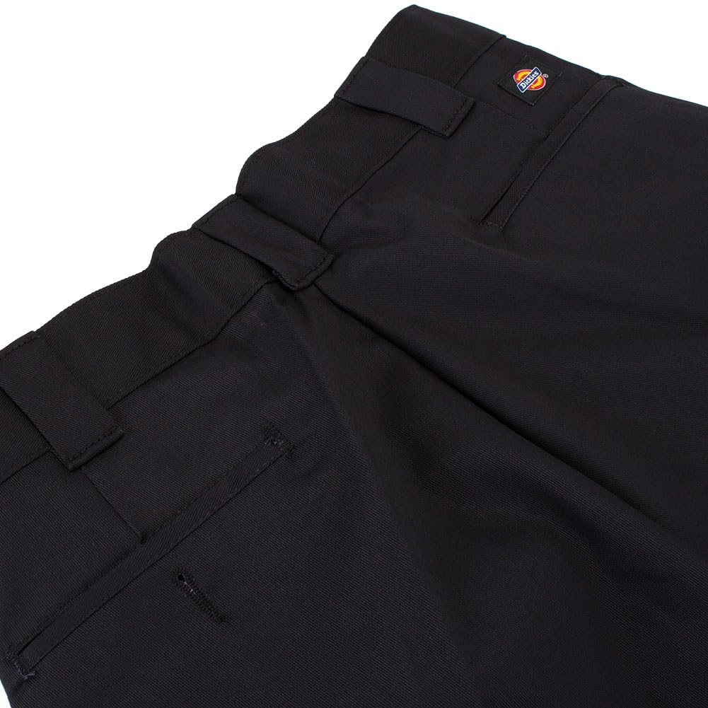 Dickies Slim Fit Low-Rise Pants WP873, Men's Work Chino Pants, Plus Sizes, Black (BK), W42L32 [Parallel Import]