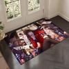 Thrilling Gambling Anime K-Kakeguruis Floor Mat Soft Thickened Flannel Door Mat Non-Slip Living Room Rug Home Decor