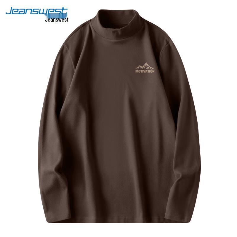 

Jeanswest Men s Fleece Lined High-Neck Thermal T-Shirt 4XL