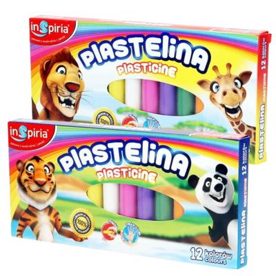 InSpiria Plasticine 12 Colors Diagram