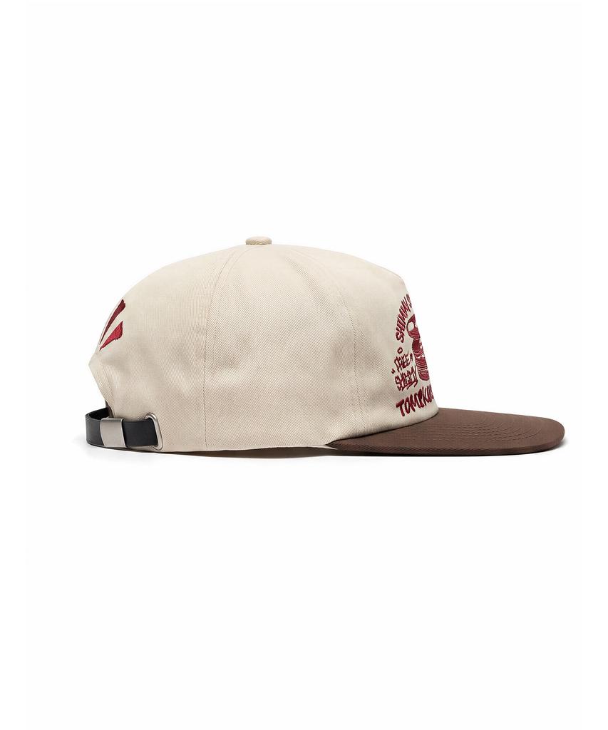 Swimisaunjeukeulleob Square Park 5P Cap [Ivory/Brown]