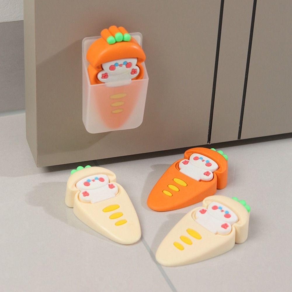 

Wall Protectors Door Stopper Silicone Doorstop New Floor Holder Home