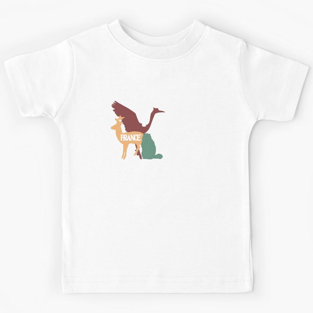 Animals of France Kids T-Shirt 130