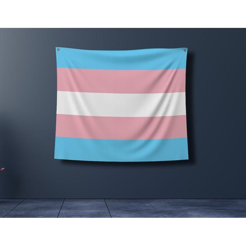 Transgender Pride Tapestry