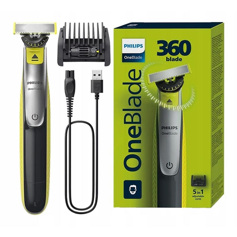 Philips QP2734/23 Muli-function Shaver Trimmer OneBlade360 QP2734/23 Multi-function Electric Shaver Trimmer with 5-in-1 Adjustable Comb