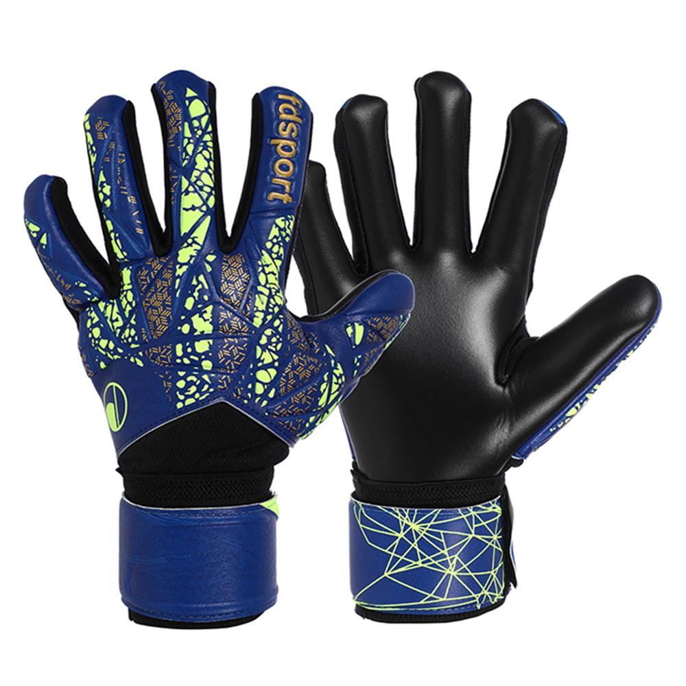 

Перчатки вратаря для профессионального футбола, футбола, мужчин, женщин, взрослых, для тренировок, регби, вратаря, защитные перчатки, нескользящие, латексные Size 9