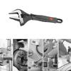Wide Mouth Adjustable Wrench Wide Jaw, Comfortable Handle for Plumbing Projects
