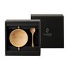 RIVERET Soup Cup and Spoon Set Made in Dishwasher (400ml), Japan, Safe, Brown, RV-203B