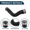 X Autohaux Radiator Hose Heater Hose for Volkswagen Transporter T5 1.9 TDI 2003-2009 No.7H0145980G Rubber Turbocharger Pipe