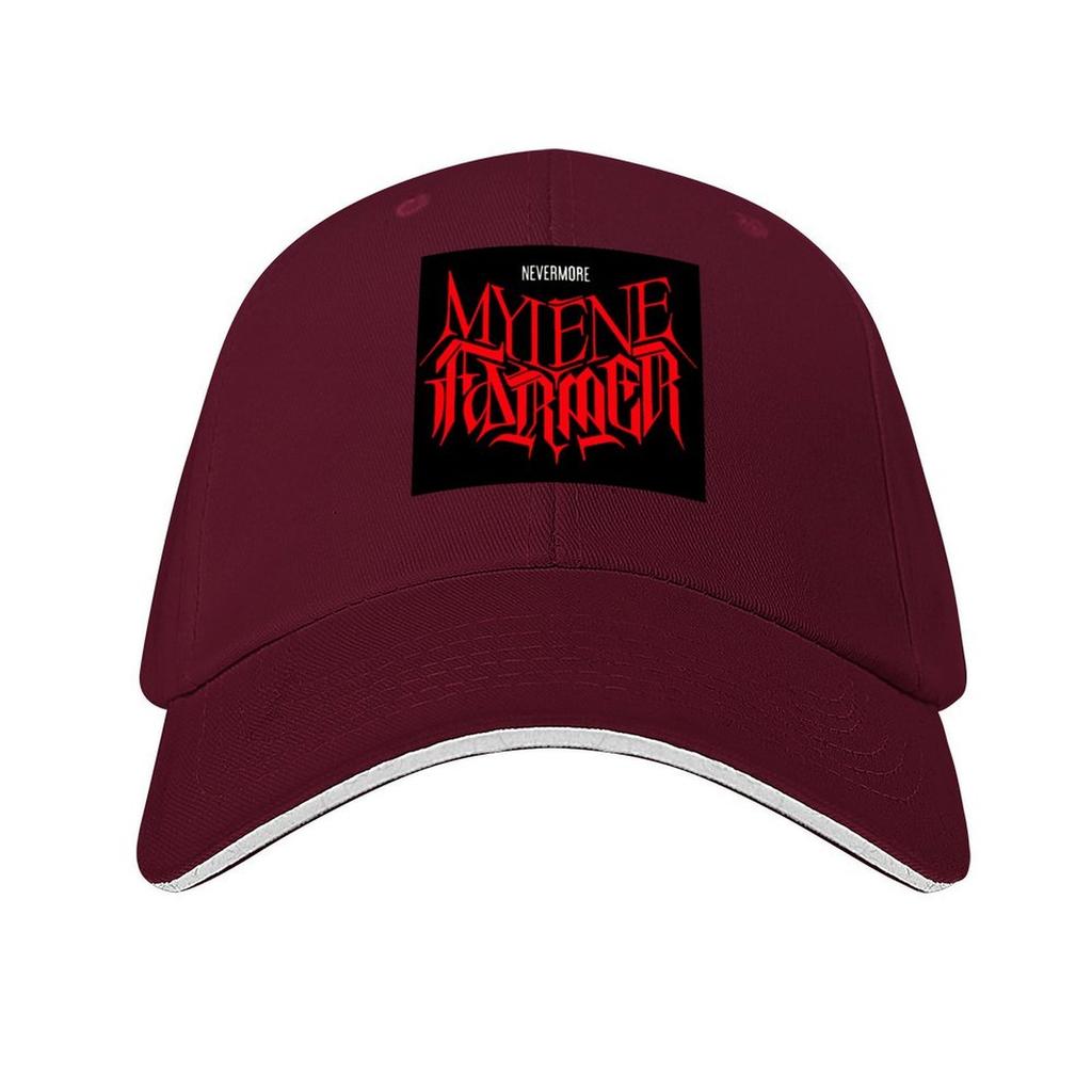MYLENE FARMER FOREVER Basebollkeps Hatt Lyxmärke Strand taktisk keps Solkepsar Kepsar Dam Herr
