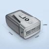 USB Hanging Neck Fan Clip-on 3.7V/1.2A Small  Bladeless 12000mAh Power Bank 3-gear Wind Mute for Office