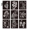 DIY Henna Stencil Tattoo Stencil Reusable Tattooing Template