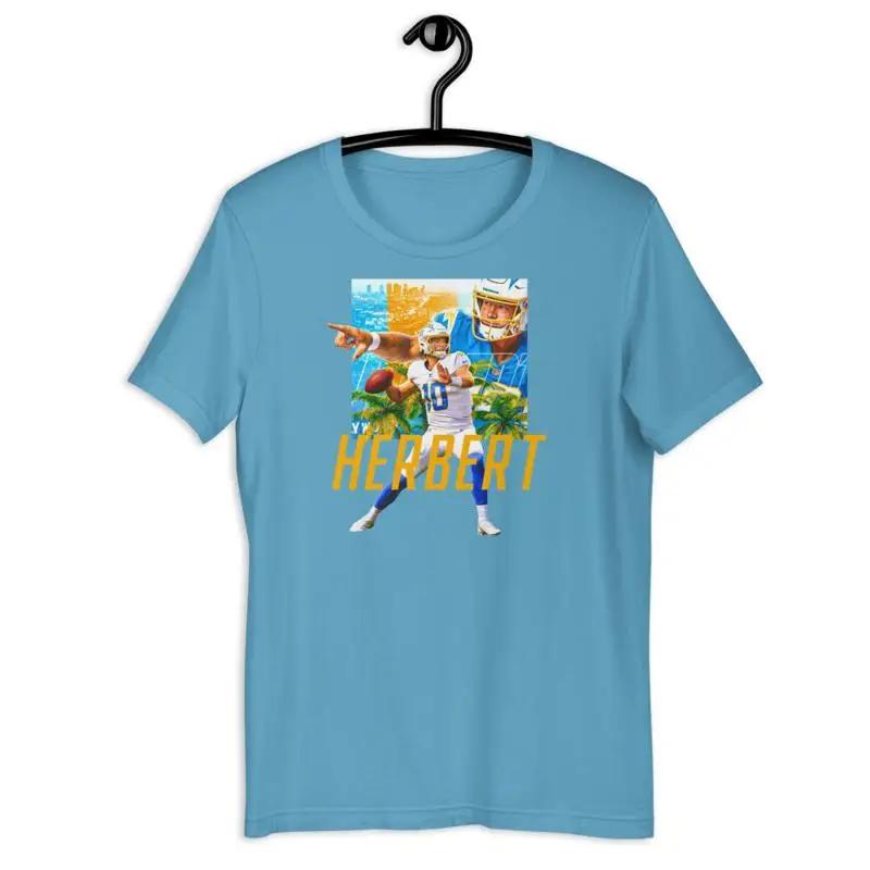 Justin Herbert Chargers T Shirt S разноцветный