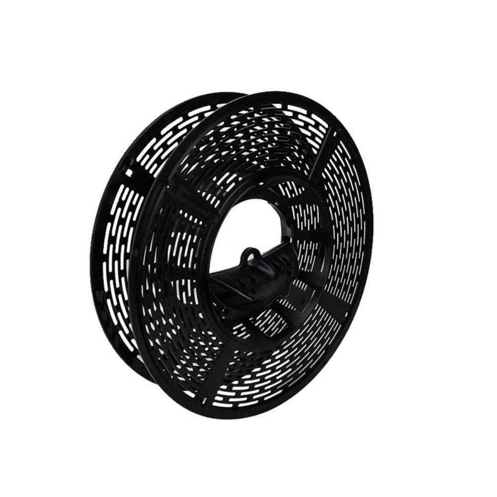 

Портативний намотувач кабелю Міцний багатофункціональний важкий намотувач кабелю Легкий інструмент для зберігання шнурів Котушка для зберігання світлодіодної стрічки чорний