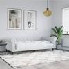 VidaXL Daybed White 90x200 Cm Faux Leather 354227