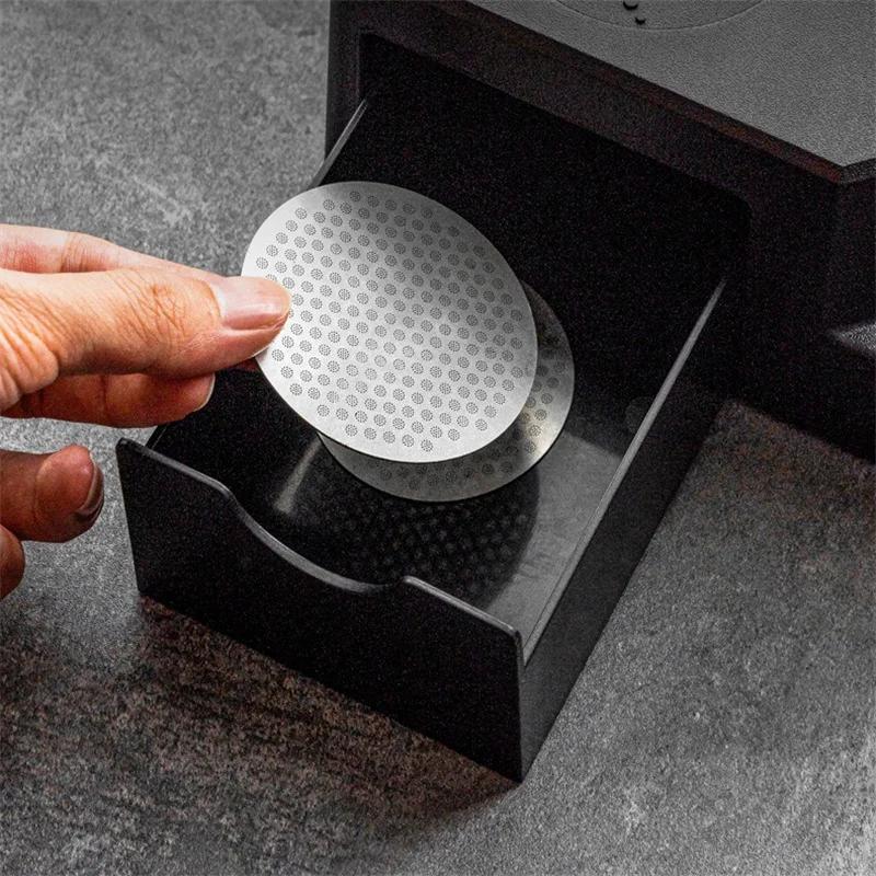 Σταθμός Βάσης για Tamper Espresso ABS Θήκη Οργανωτής για Portafilter Καφέ για Λαβές 51-58mm Αξεσουάρ Καφέ Χρήση Καφετέριας