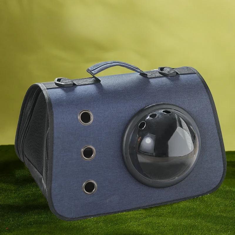 Zwierzę Przenośna Kapsuła Kosmiczna Na Wynos Torba dla Kota Ręczna Składana Torba na Ramię Plecak na Wycieczki Kreskówkowa Torba dla Kota Psa