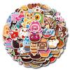 50 Cute Cartoon Munchlings Graffiti Stickers for DIY Water Bottles & Suitcases
