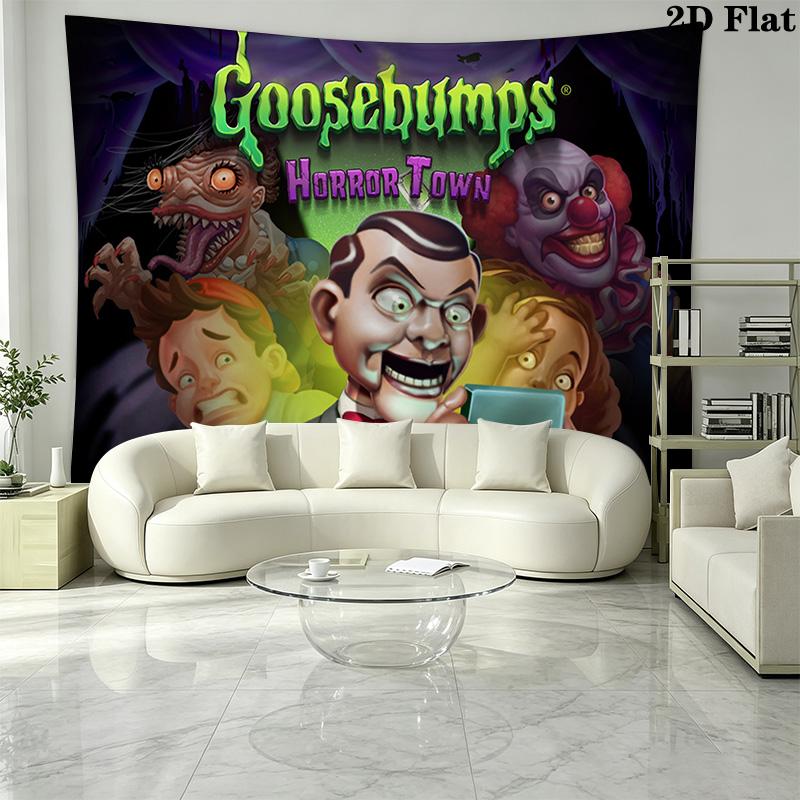 Creepy Puppet Pattern Home Decor Tapestry, Wall Hanging, Decorative RV Wall Cloth.NGT0928424