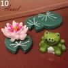 Smart 3Pcs Dollhouse Craft Micro Landscape DIY Flower Pot Miniature Decor