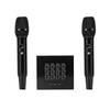 Wireless Microphone Karaoke Mixer System Dual Handheld Wireless Microphone for Sound Card Speaker Instrument