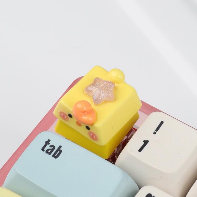 Color 3D Resin Keycap Cute Cartoon Animal Designing For Mechanical Gaming Keyboards ESC Keycap