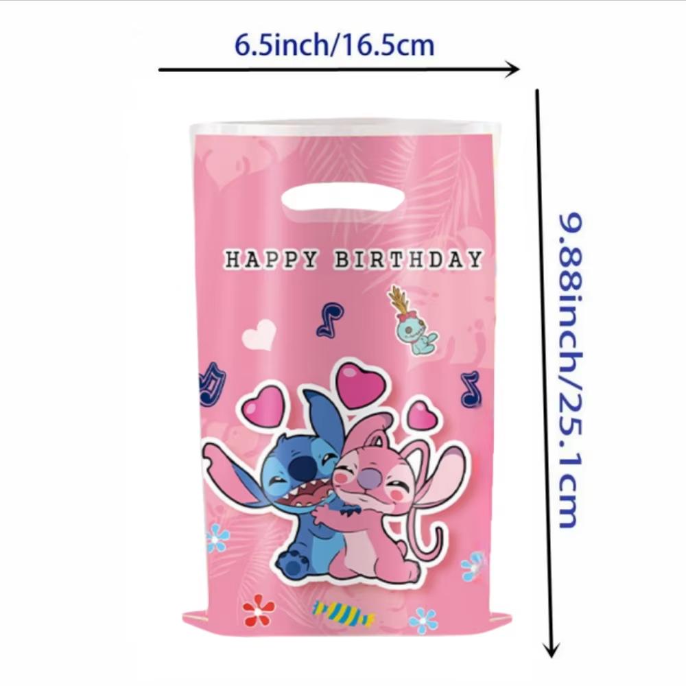 Lilo Stitch Kids Birthday Party Favors Gifts Slap Bracelets Stamps Reusable Straws Keychains Gift Bag Pinata Filler Baby Shower
