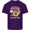 I Read Books Know Things Bookworm Rabbit Unisexs Light Cotton TShirt