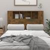 VidaXL Headboard Cabinet Smoked Oak 120x18.5x104.5 Cm 817267