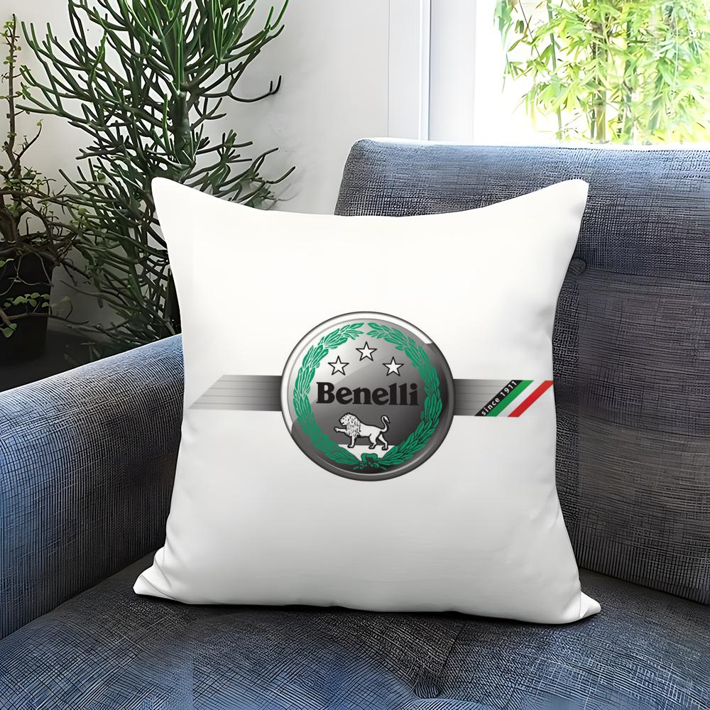 Hot Cool B-Benelli Cushion Cover Comfortable Reversible Pillow Cover Ideal for Car Sofa Bedroom & Beyond