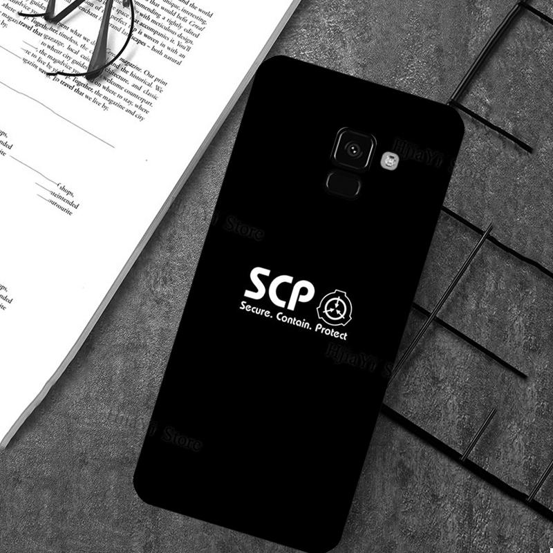 

SCP Special Containment Phone Case For Samsung J7 J5 J3 J1 2016 A3 A5 2017 J4 J6 Plus J8 A7 A8 A9 2018 Case Cover A3 2017 - A320