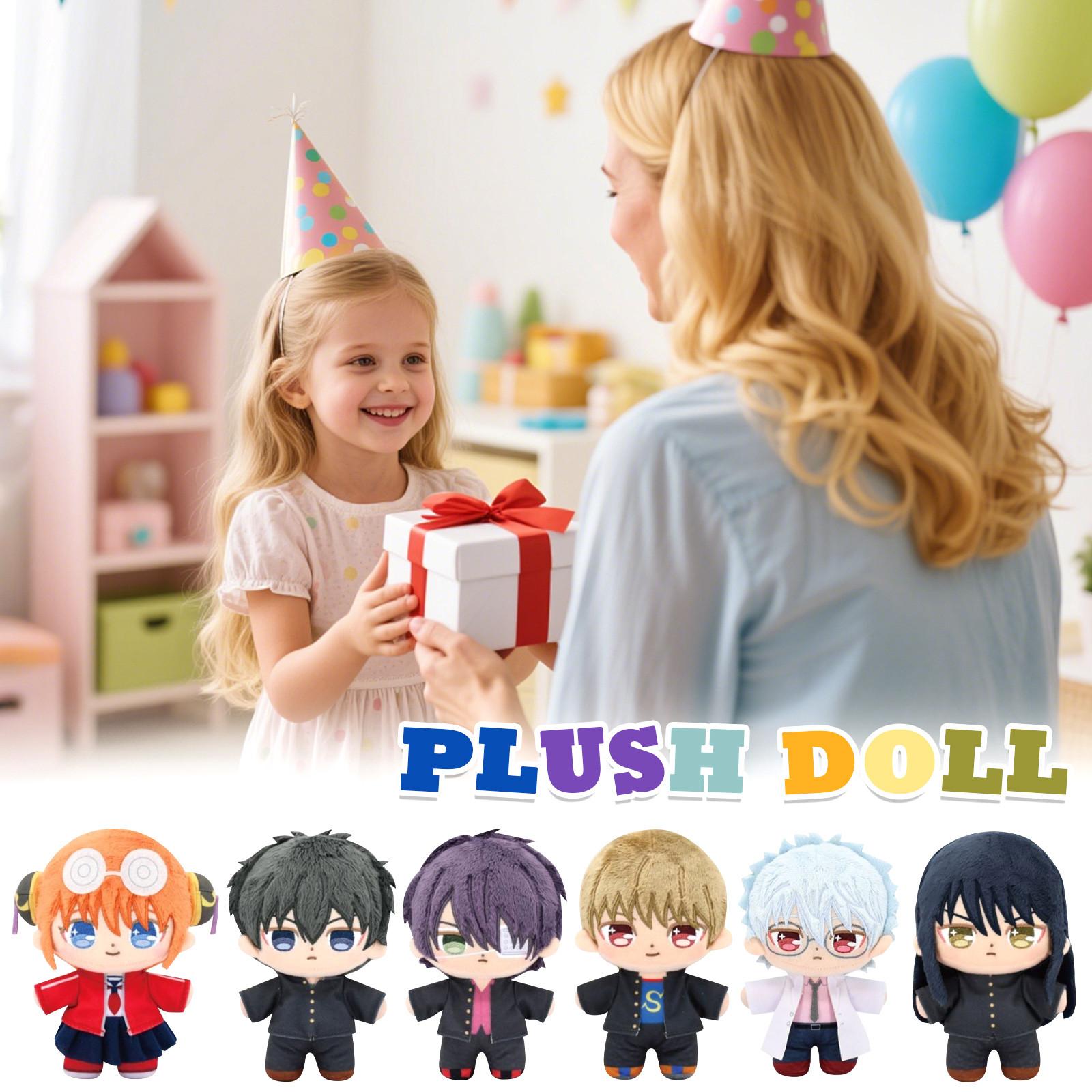 

Плюшевая кукла, игрушка в подарок, мультяшный стиль, детская тряпичная кукла, детская подарочная подушка One Size