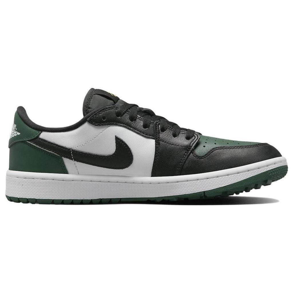 Air Jordan 1 Low Golf Noble Green Unisex Sneakers White Black DD9315-107