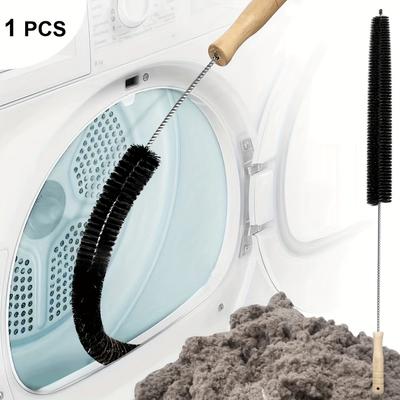 Flexible Dryer Vent Cleaning Brush Kit Manual Lint Remover Tool Home Laundry Machine Maintenance