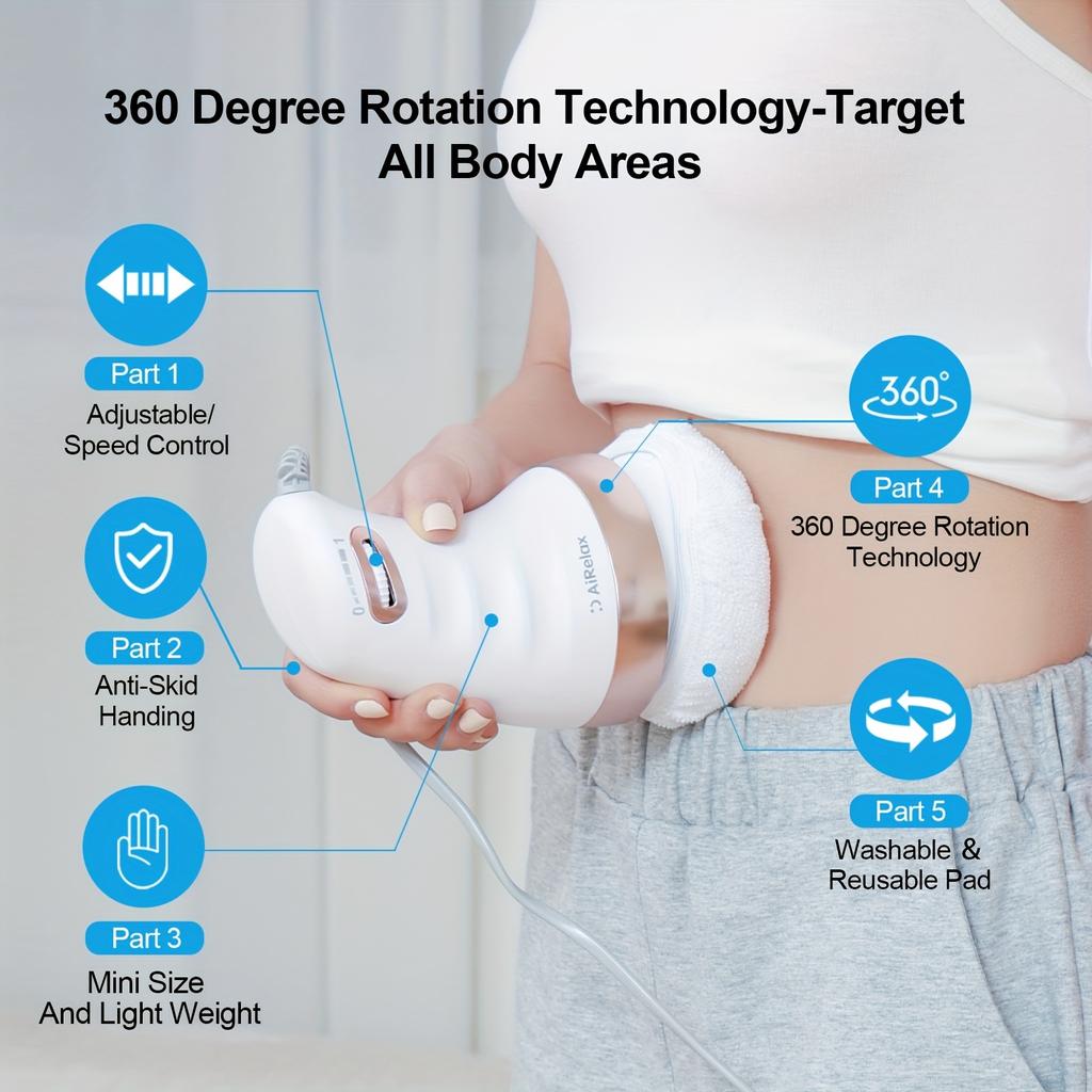 1ks ruční elektrický masážní přístroj na celulitidu pro zpevnění pokožky a tvarování těla