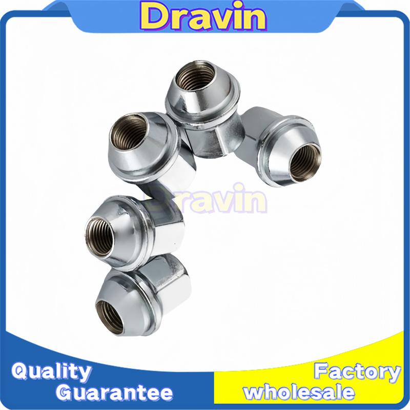 High Quality 5PCS Lug Nuts Fit for Ram 1500 Fit for Jeep Grand Cherokee Wrangler 2012-2018 14x1.5 06509422AA 6509422AA New