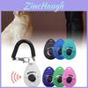 Dog Pet Key Mode Command Training Tool Plastic Ringing Piece Toys Interactive