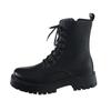 Automne nouveau cuir repoussé bottes locomotive bottes montantes confortables respirantes augmenter usine vente en gros