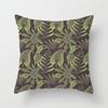 Summer Tropical Floral Cushion Cover Home Decor Office Sofa Pillowcase Green Plant Throw Pillowcase