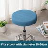 Round Stool Bar Stool Cover Beauty Salon Lift Chair Round Stool Cover Round Cover Chair Table Cushion Round Protective Cover